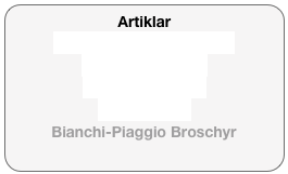 Artiklar Bianchi av Carlos Saldes Bianchi Historien Piero Piazzalunga Alf Segersäll Bianchi-Piaggio Broschyr   